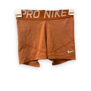 Nike Pro coral spandex size small